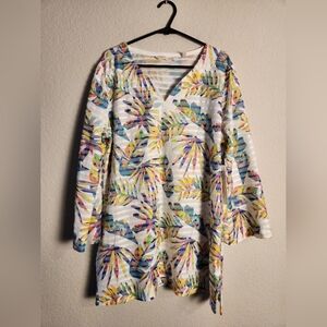 Soft Surroundings NWT Women’s Rainbow Canopy Tunic Heavenly Soft size medium